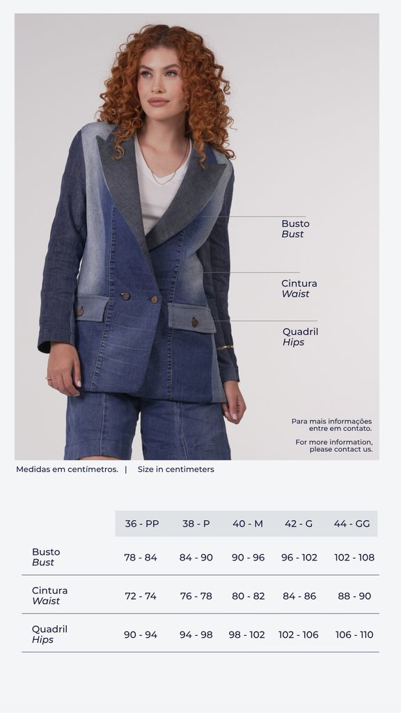 Blazer Shanghai - Coleção Elevate