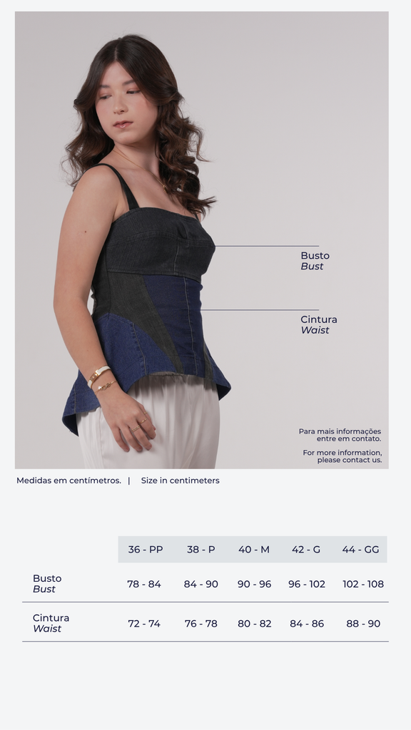 Blusa Singapura — Coleção Elevate