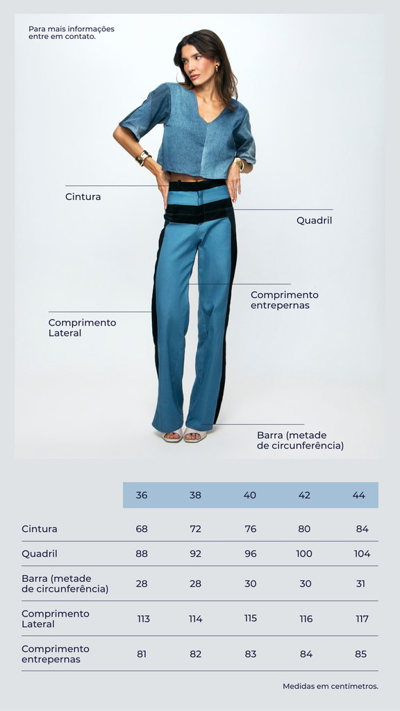 Calça Vertentes - Coleção Ressignificar